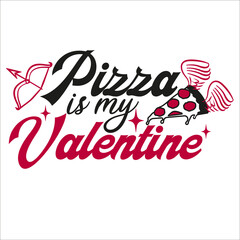 Vector illustration with funny Valentine phrase . Hand drawn inspirational quote about Anti-Valentine. Lettering for poster, t-shirt, card, invitation, sticker. Vector illustration