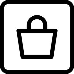 Shopping cart ecommerce icon