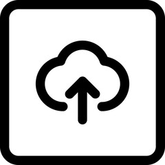 Upload cloud icon