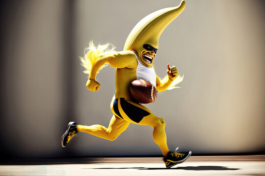 The Incredible Journey of an NFL Star Banana, Generative AI