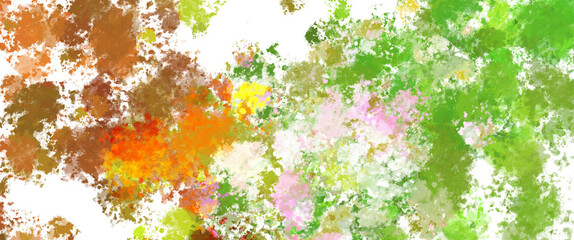 Obraz na płótnie Canvas colorful abstract background with splashes