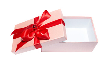 Open gift box in PNG isolated on transparent background