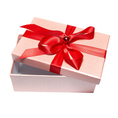 Open gift box in PNG isolated on transparent background