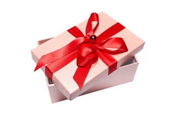 Open gift box in PNG isolated on transparent background
