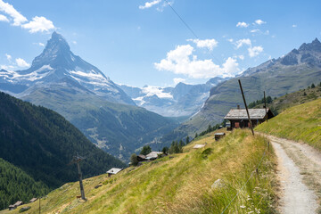 Matterhorn peak, Zermatt,  Switzerland