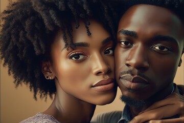 Fototapeta premium Teenagers taking a selfie, not real people generative ai