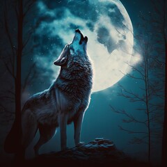 The Wolf under the Moon: Understanding the behavior and ecology of wolves during the night