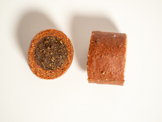 Dog treats. Treats for dogs on a white background.