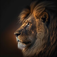 Naklejka premium Lion's Tourism and Local Livelihoods: Understanding the economic, social, and cultural impacts of lion-based tourism on local communities