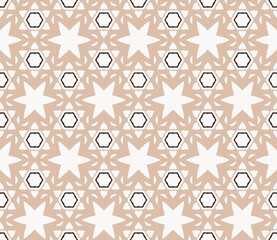 Abstract geometric pattern. A seamless background, vintage texture.