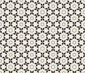 Abstract geometric pattern. A seamless background, vintage texture.