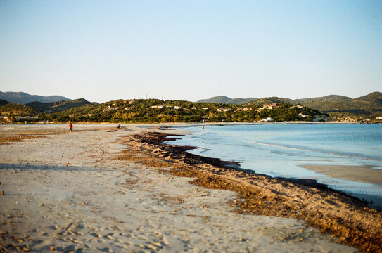 Beach in Sardegna, shot on film 