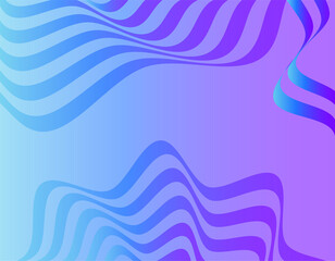 abstract line background with colorful gradation lines
