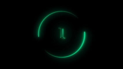 abstract beautiful text number illustration background 