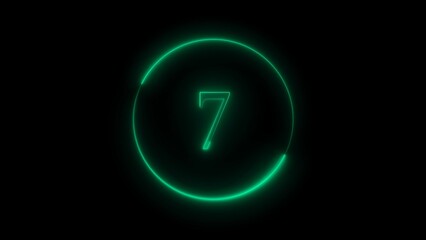 abstract beautiful text number illustration background 