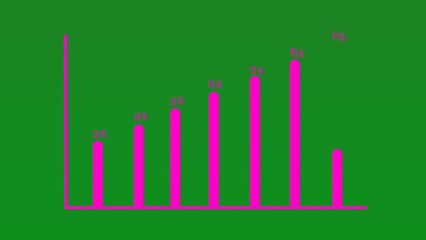 abstract beautiful bar graph illustration background 