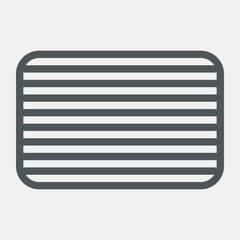 Сurly Cube geometry grating striped shape lattice vintage decoration vector