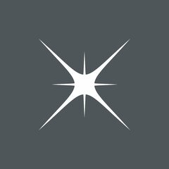 Star north quality vector illustration cut