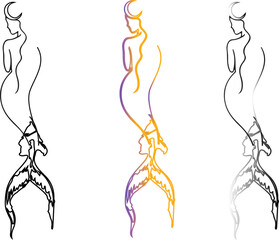 Jull fish beauty design 