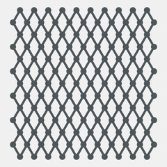 Naklejka premium Geometric seamless background tile quality vector illustration cut