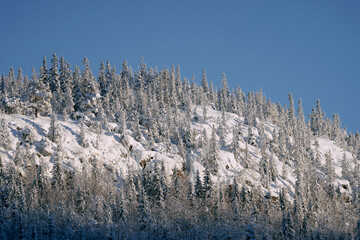 Winter of the Totenaasen Hills, Norway, by Torsetra.