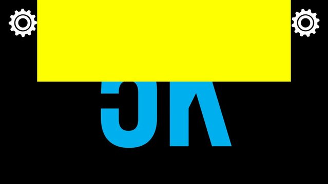 Video animation of achieving subscriber count. 5K Subscribers
