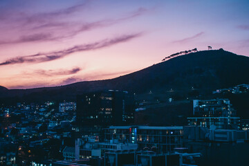 Obraz premium panorama of the city at night