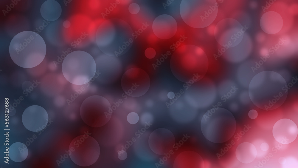Poster abstract colorful bokeh background. abstract defocused circular bokeh lights backdrop.