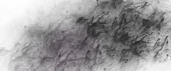 Black smoke isolated