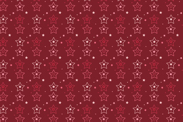Pattern with geometric elements in red tones Abstract Background