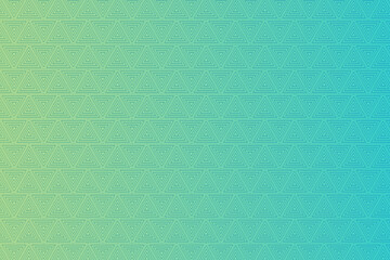 Fototapeta premium Pattern with geometric elements in green tones gradient abstract background