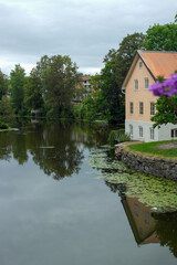 Obraz premium house on the river