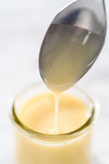 White chocolate ganache