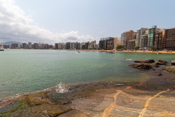 Fototapeta premium Praia do Morro , Guarapari Vitória, Espirito Santo, Brasil