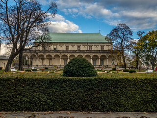 Queen Anne's Summer Palace is a Renaissance building at Prague Castle in the Royal Garden. Prague,...