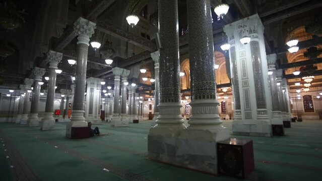 the Emir Abdelkader Constantine Mosque from the inside