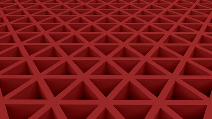red maroon abstract 3D pattern wallpaper geometric triangle line shapes perspective