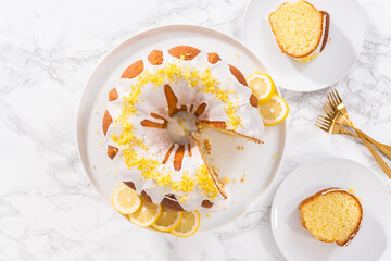 Lemon bundt cake