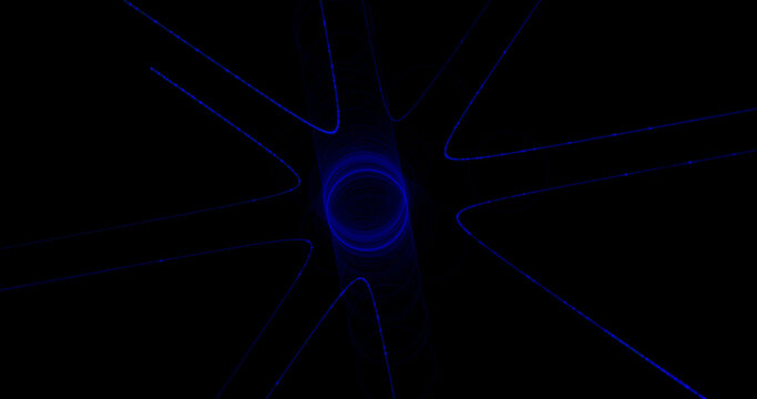 abstract background with fractal shapes