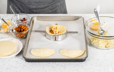 Breakfast Empanadas With Eggs and Sweet Potato