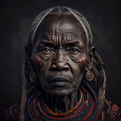 Tribal Women Portrait