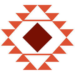 Geometric Aztec Shapes Design Elements