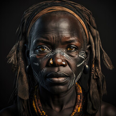 Tribal Women Portrait