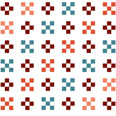 Geometric Aztec Shapes Design Elements