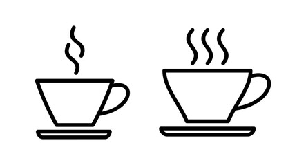 coffee cup icon vector illustration. cup a coffee sign and symbol