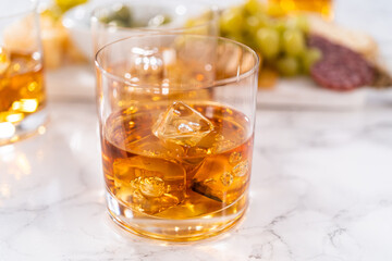 Scotch on the rocks