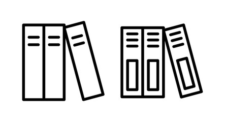 Library icon vector illustration. education sign and symbol