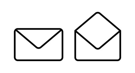 Mail icon vector illustration. email sign and symbol. E-mail icon. Envelope icon