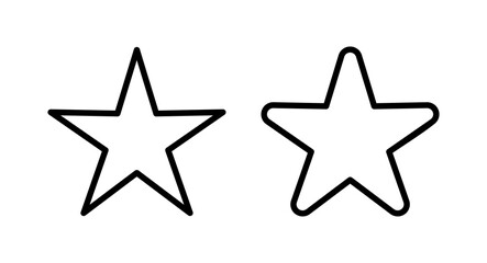 Star Icon vector illustration. rating sign and symbol. favourite star icon