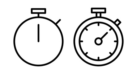 stopwatch icon vector illustration. Timer sign and symbol. Countdown icon. Period of time